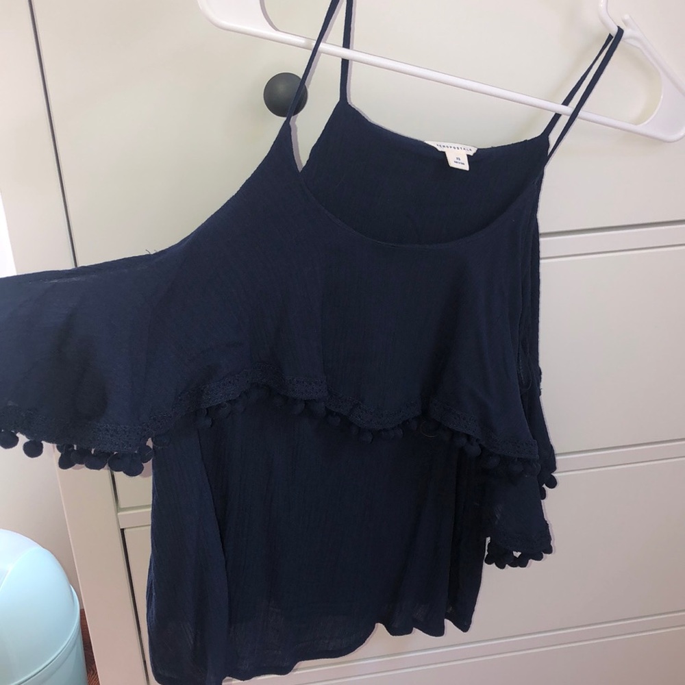 Off Shoulder Tank Top💙
